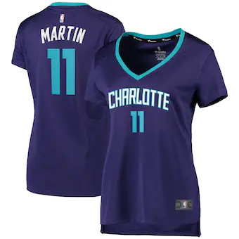 womens fanatics branded cody martin purple charlotte hornet-214